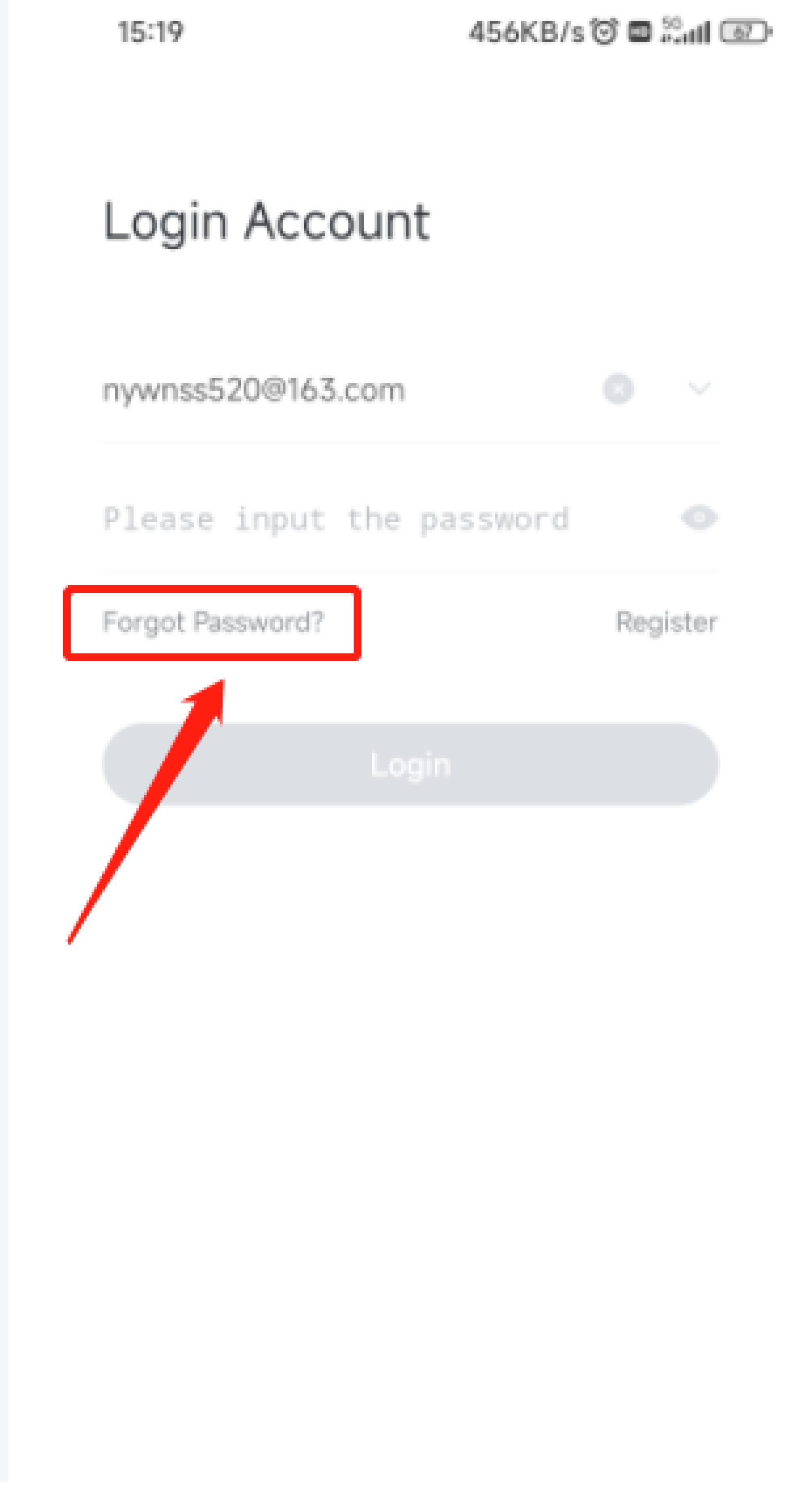 I forgot my App(CloudSEE Int’l Pro, SOOVVI Int’l) account’s password and I cannot login App. What shoud I do?