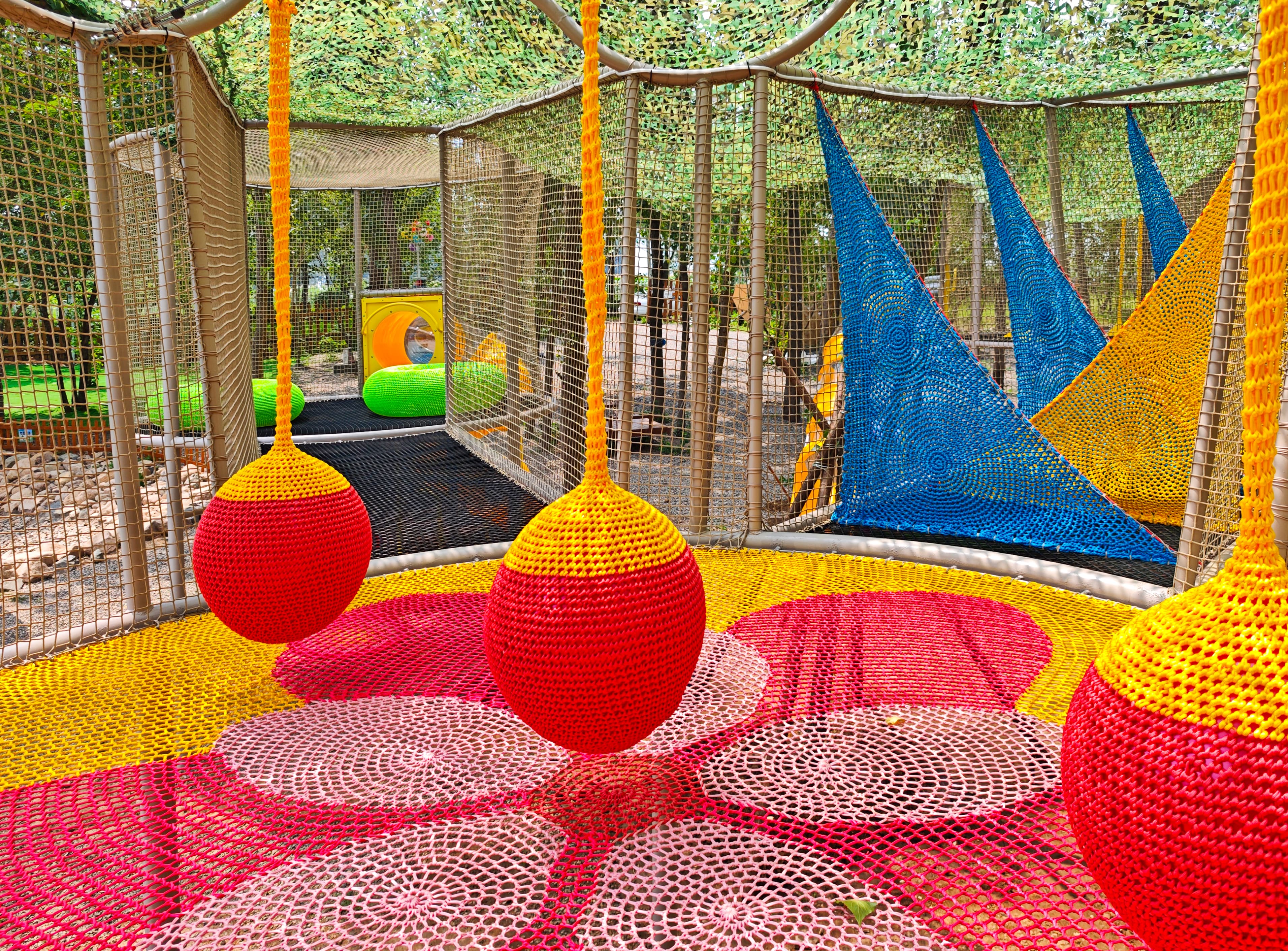 Project Case | Qingdao Outdoor Rope Net Adventure Park, NetsTribe Creates Innovative Play Experience