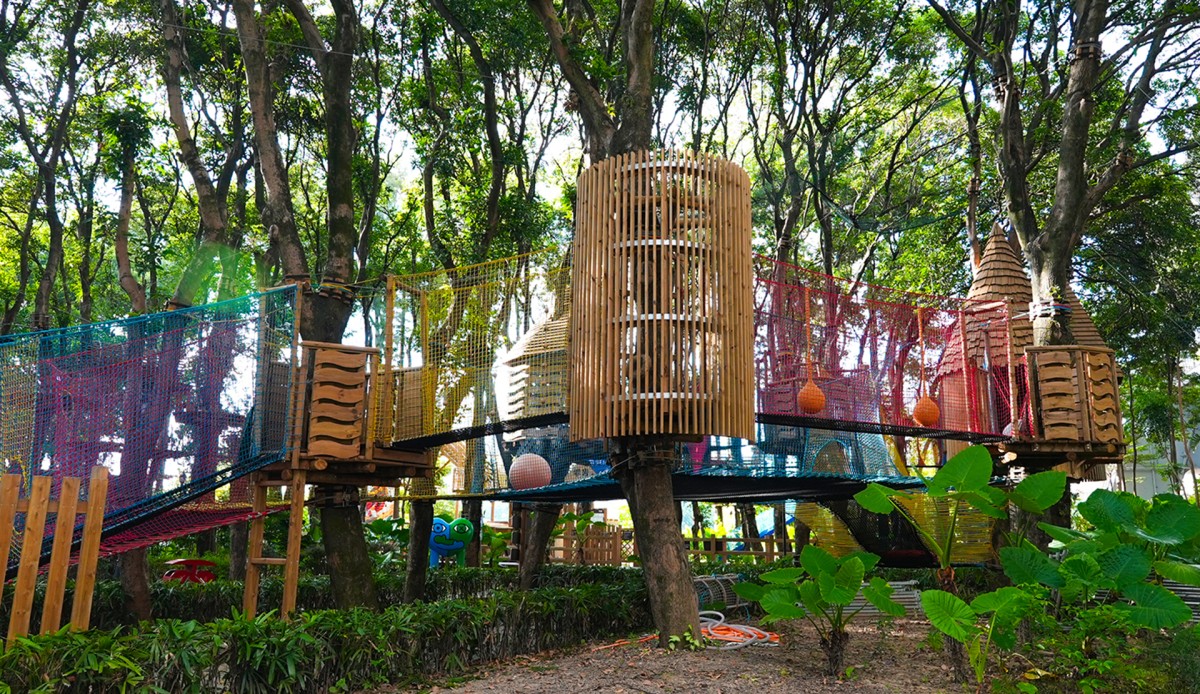 Love Island Rope Net Park