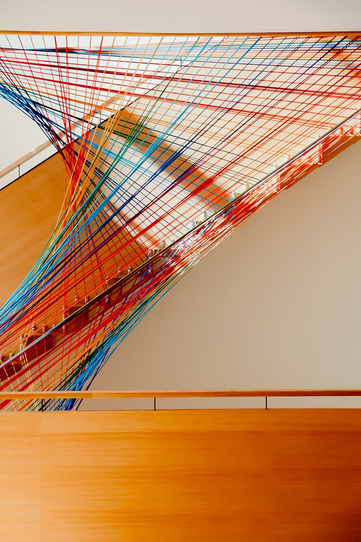 08 Stairwell art installation