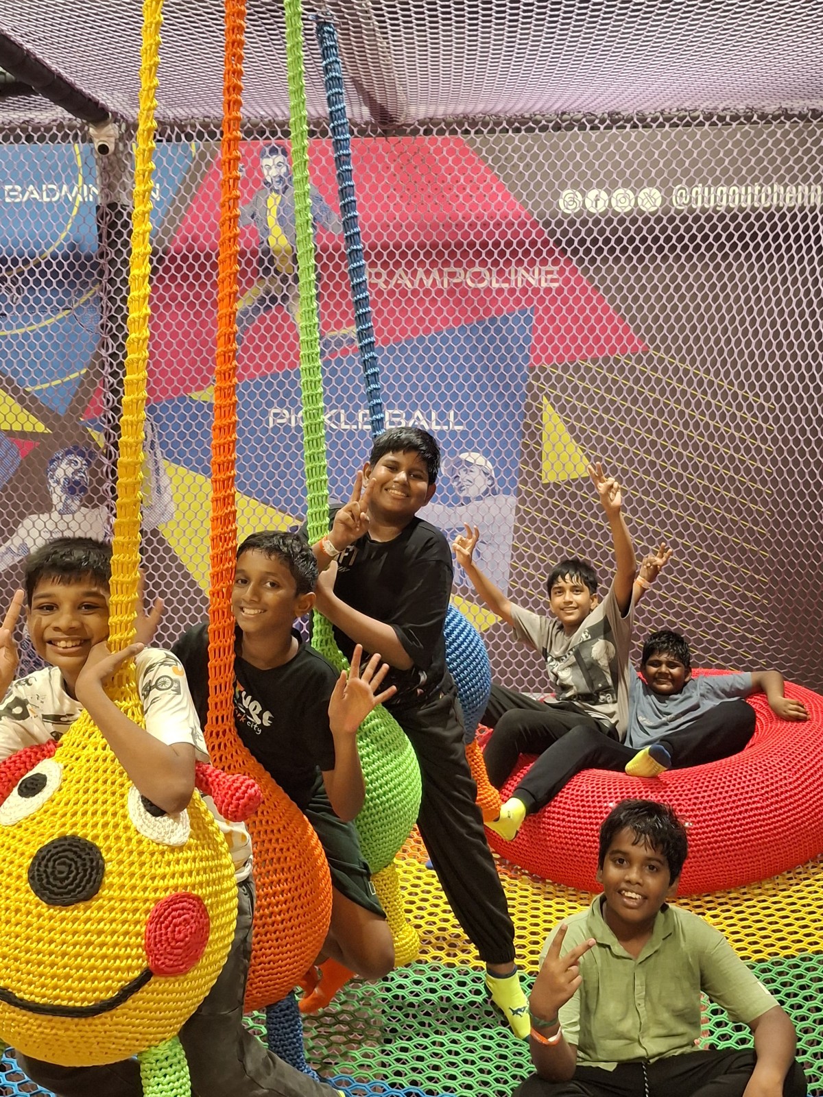 9baa549b3f5939958905ff62767a1324 Three-Level Indoor Rope Net Playground in India