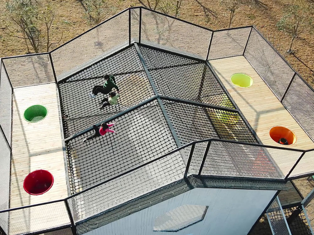 Changshu Jiangxiang Ecological Park Climbing roof Theme Park