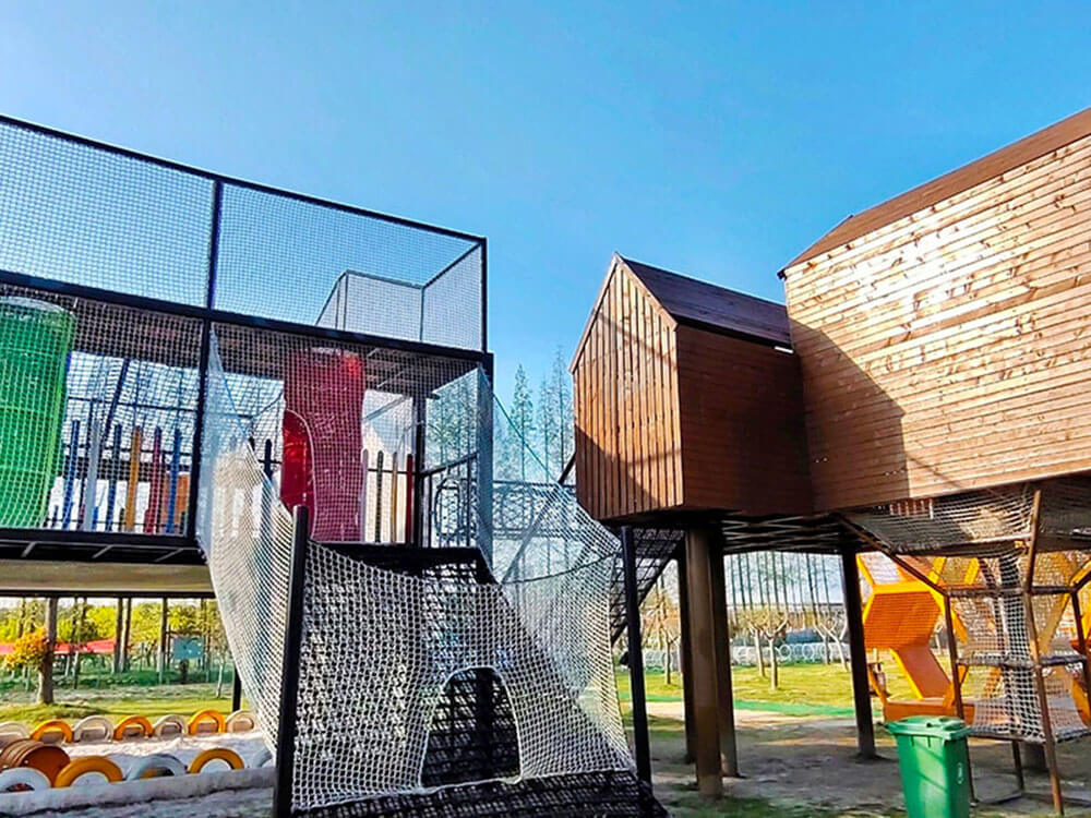 Changshu Jiangxiang Ecological Park Climbing roof Theme Park