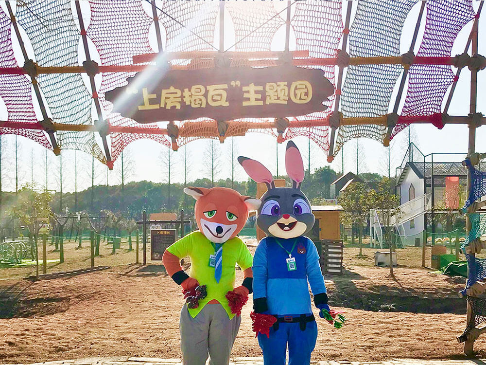 Changshu Jiangxiang Ecological Park Climbing roof Theme Park