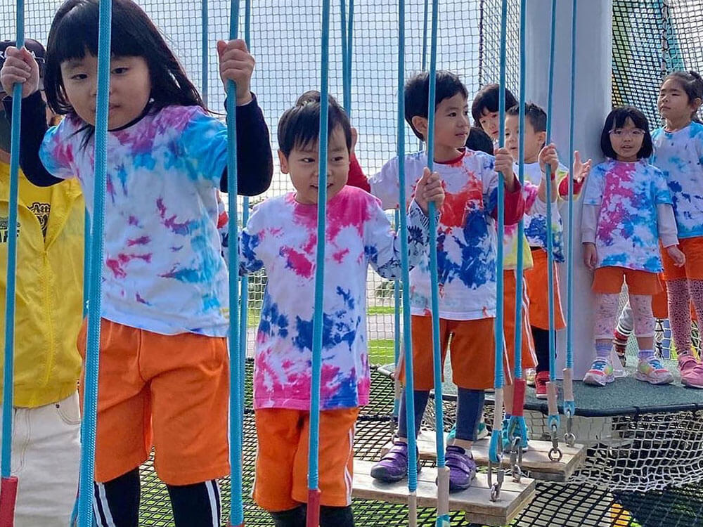 Chura Net Park Trampoline Park in Okinawa, Japan