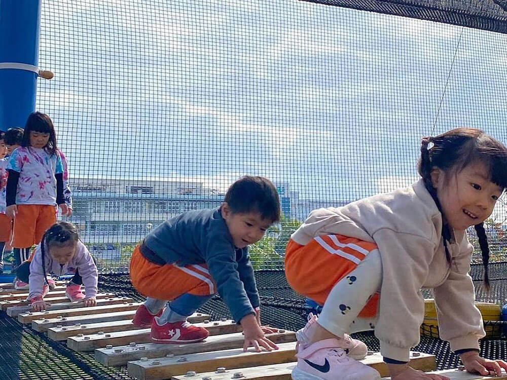 Chura Net Park Trampoline Park in Okinawa, Japan