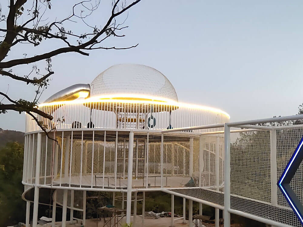Yueyang Dongting Lake Town Planet Paradise view platform