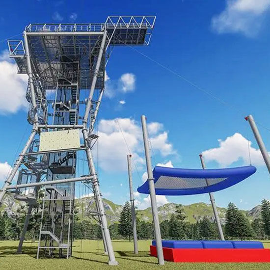 Cordless bungee jumping