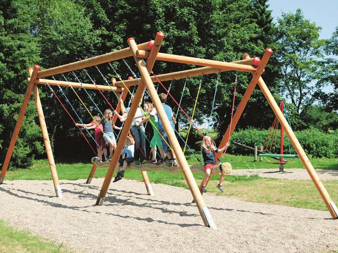 Park swing set