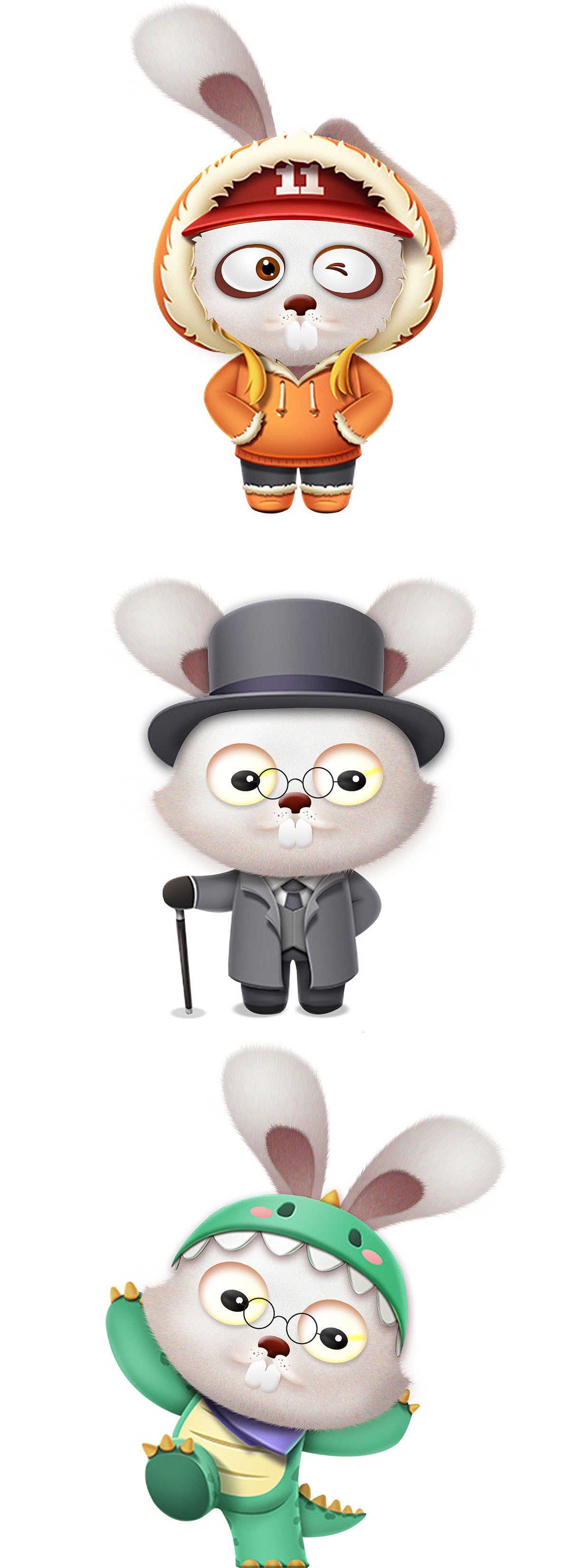 Sakura Valley Rabbit IP Design