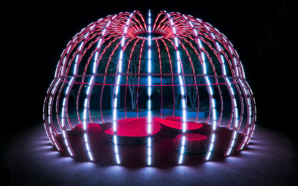 Australian Pumpkin Net Installation