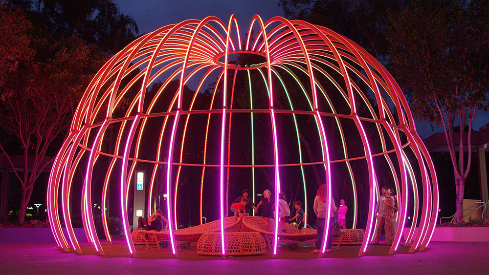 Australian Pumpkin Net Installation