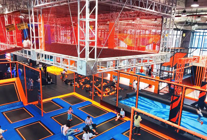 ROCKIN JUMP American Trampoline in Guangzhou, China