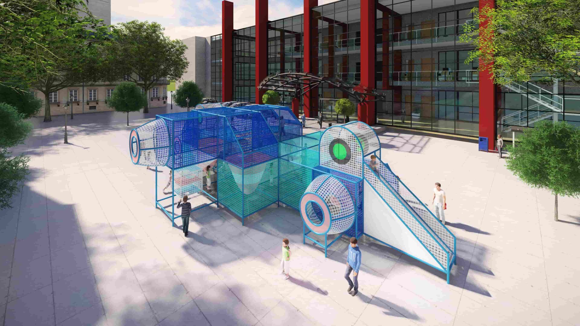3D Trampoline