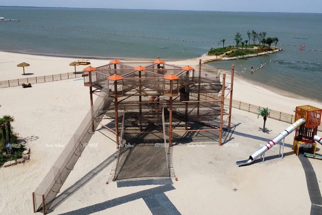 Project Case | Challenge courage, the most precious childishness-Luoma Lake Park Adventure Tower
