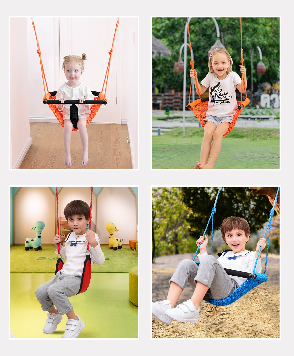 U-shaped swing