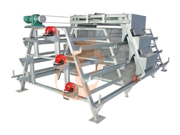 <30,000 Broilers Manual Harvest A Type Battery Cage