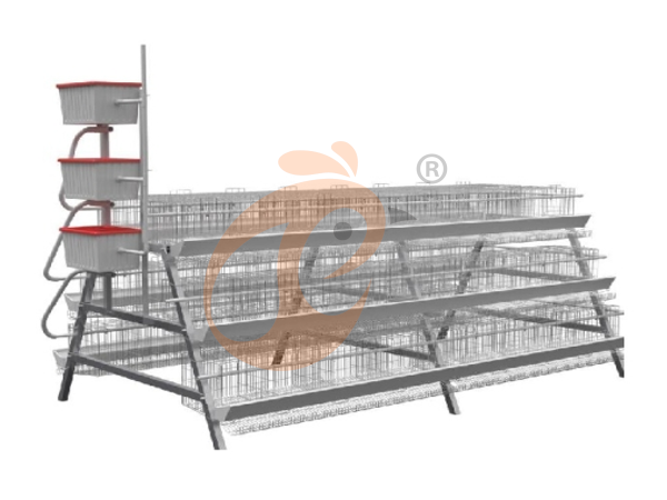 100 - 10,000 Layers A Type Manual Battery Cage