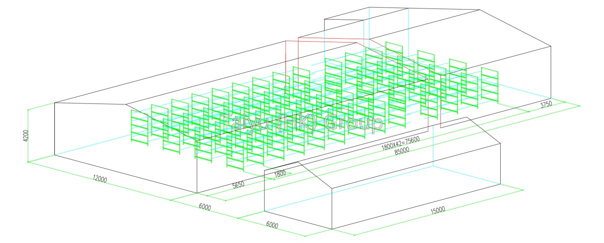 poultry house size and drawing (1)