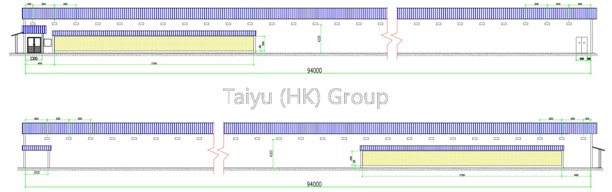 50000 layer chicken house drawing (4)