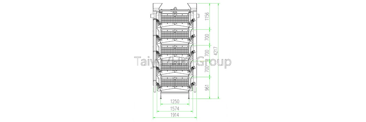 50000 layer chicken house drawing (10)