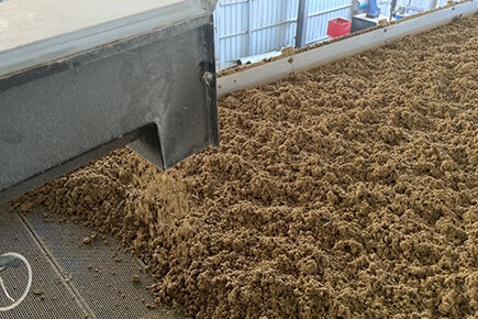 Our company finished chicken manure drying poultry