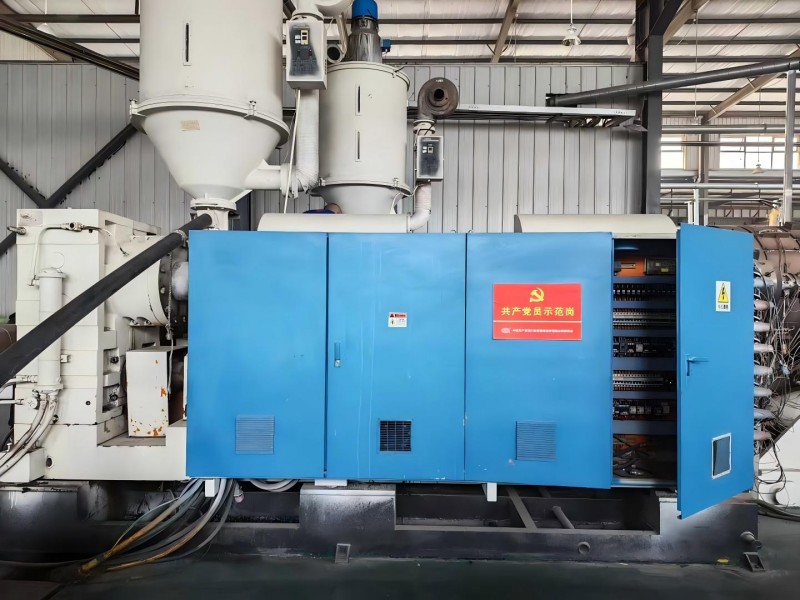 Used PE pipe production line