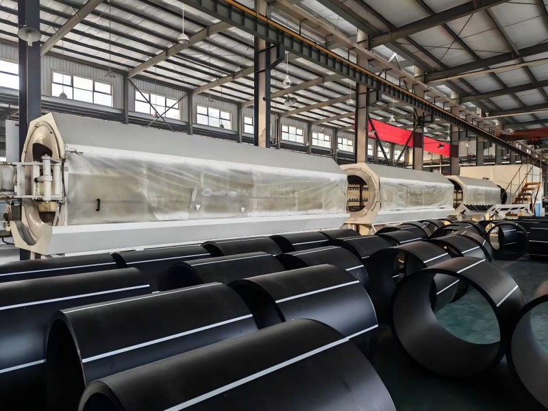 Used PE pipe production line