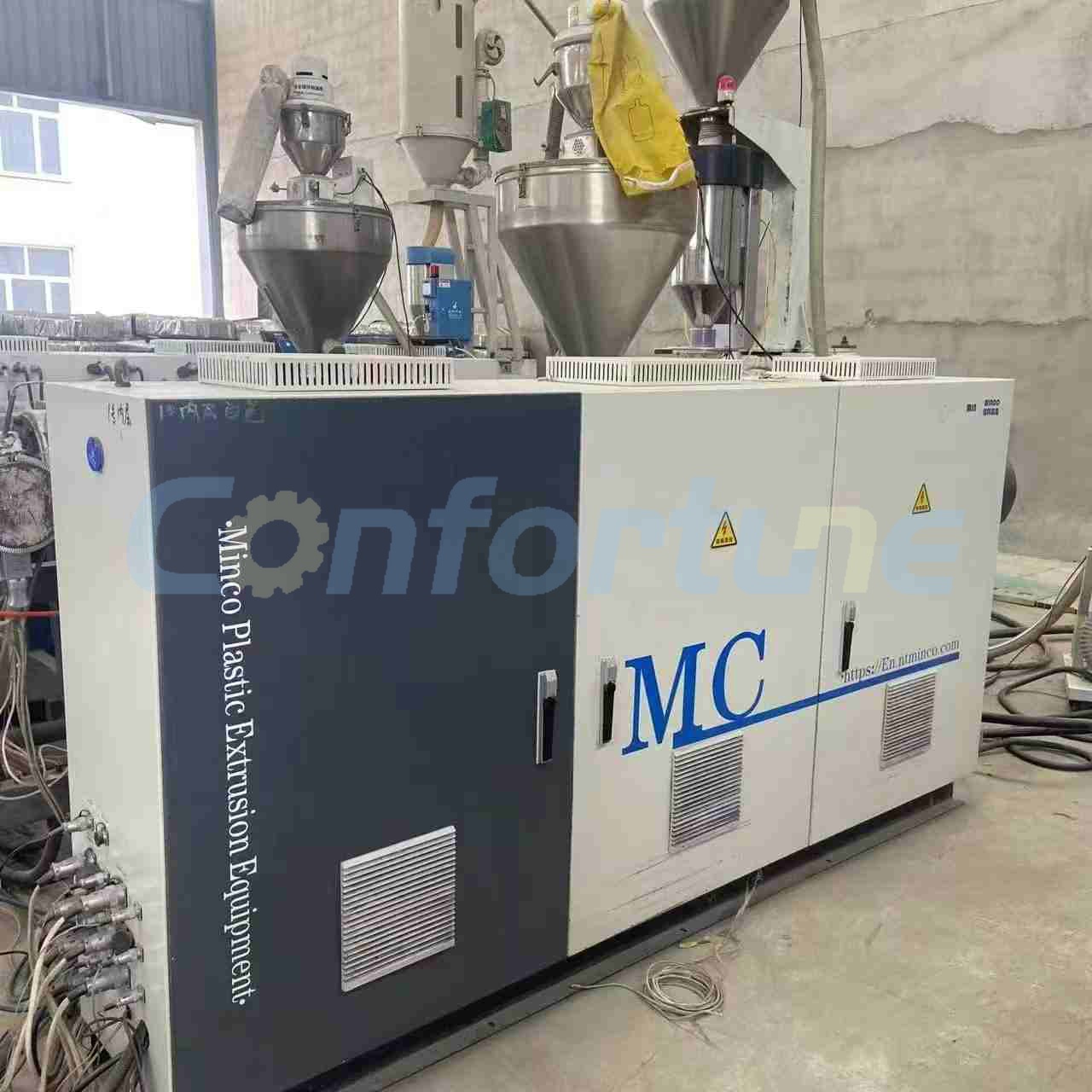 110–315mm ABC 3-Layer Co-extrusion High Speed HDPE Pipe Production Line,Minco