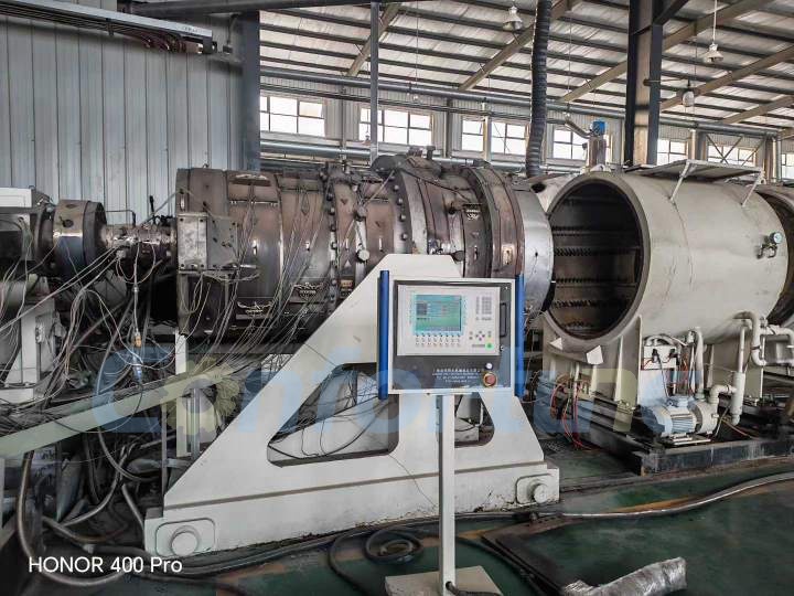630–1200mm 3-Layer Co-extrusion HDPE Pipe Production Line, JWELL