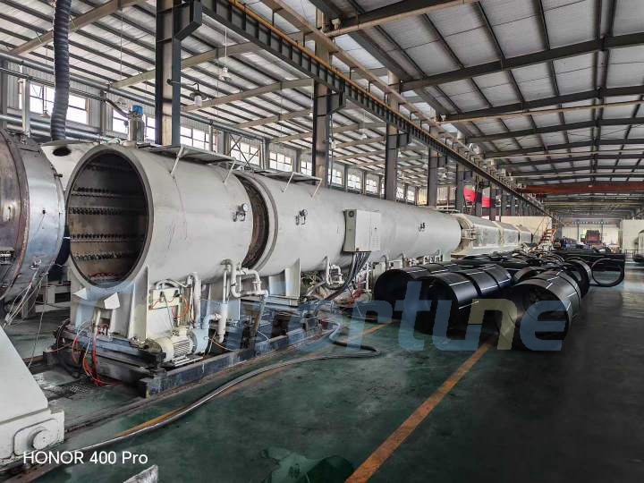 630–1200mm 3-Layer Co-extrusion HDPE Pipe Production Line, JWELL