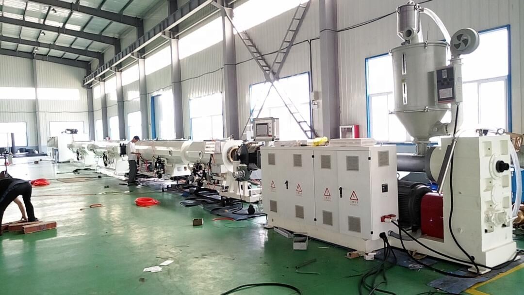 Second hand plastic PP PE PPR PVC pipe PP PET sheet extruder machine manufacturer
