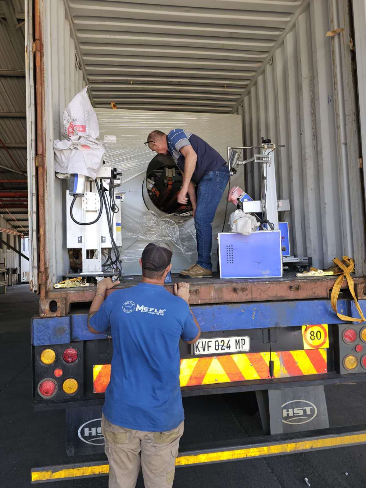 微信图片_20231026092709.jpg Another batch of hdpe production line products arrived