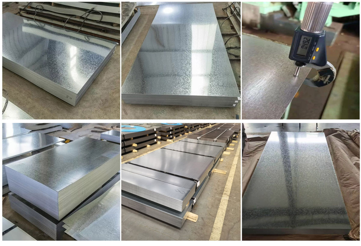 Electro Galvanized Sheet Plate ASTM A653 Paint Lock Sheet Metal