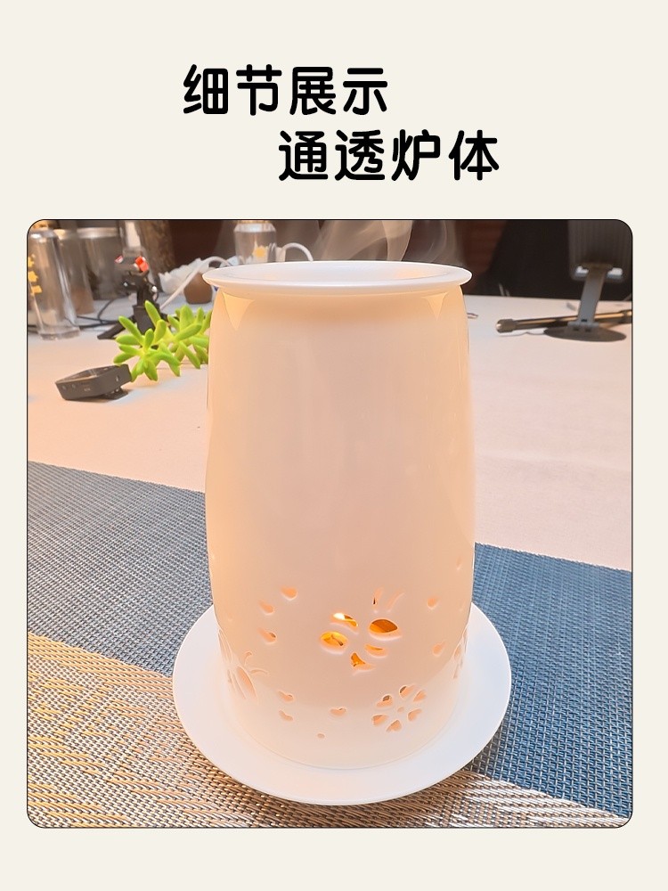 Bone China Indirect-Heat Incense Burner