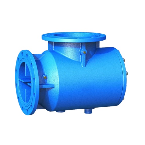 Cast Iron Angle-Strainer
