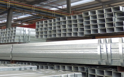 China S235JR Galvanized square pipe