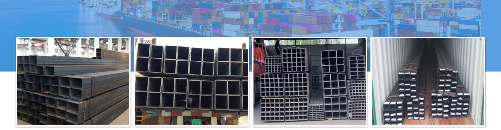 包装发货.jpg Low Price A36 Square steel tube