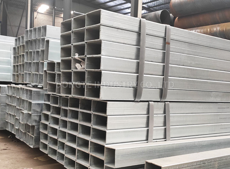Low Price Galvanized square pipe