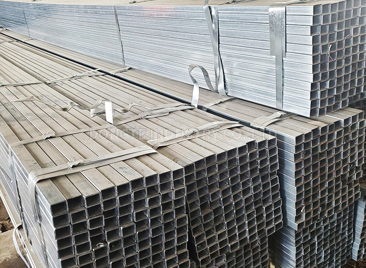 China S235JR Galvanized square pipe