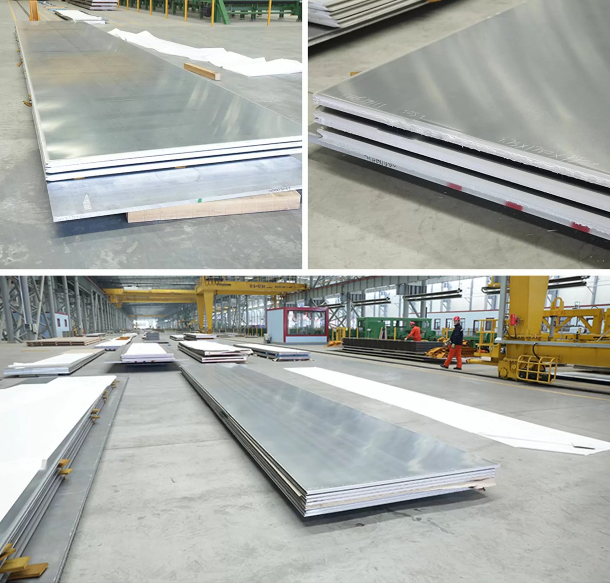 Aluminum corrugated board