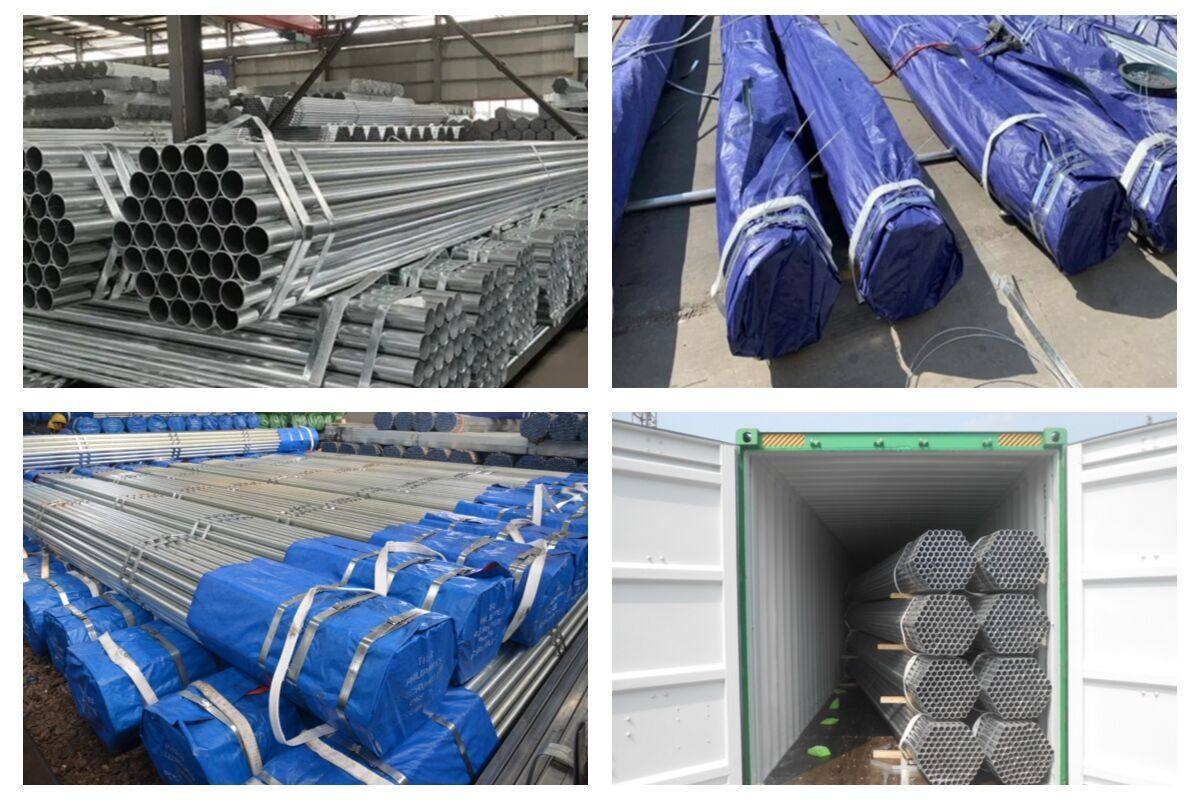 DX51D DX52D Galvanized Steel Tube