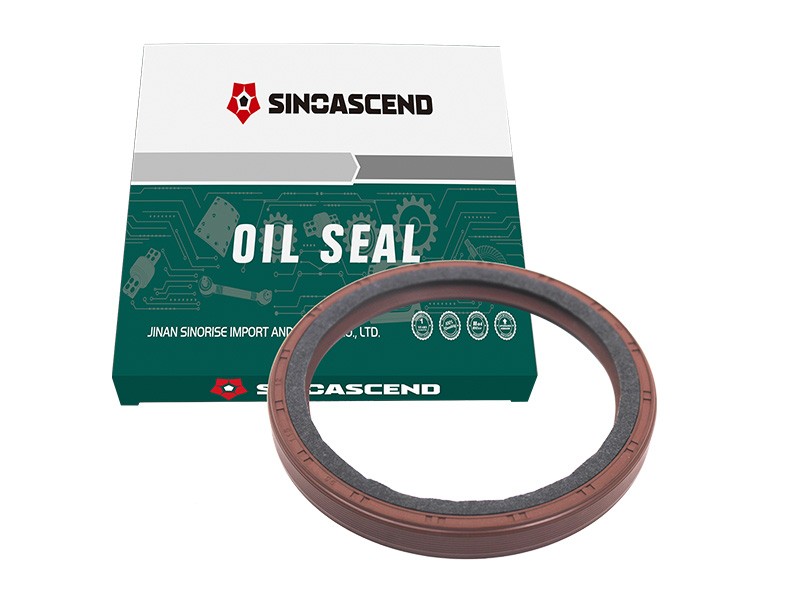 STR pre-curve oil seal (fluorine rubber)