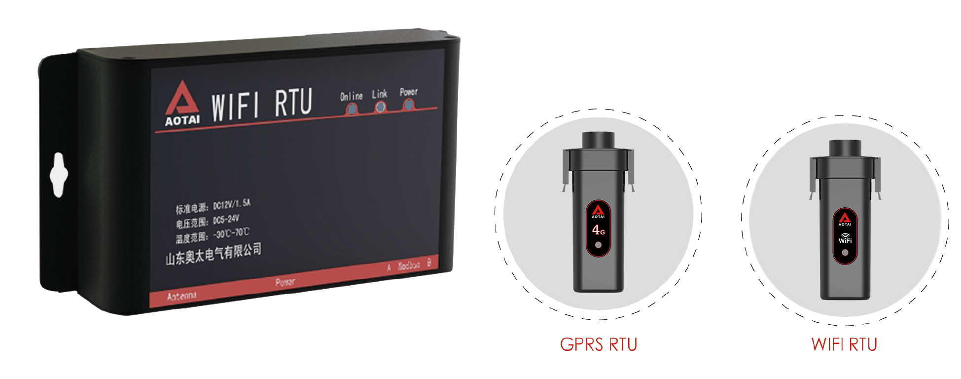 GPRS/Wi-Fi/NET RTU GPRS 4G/Wi-Fi RTU-USB