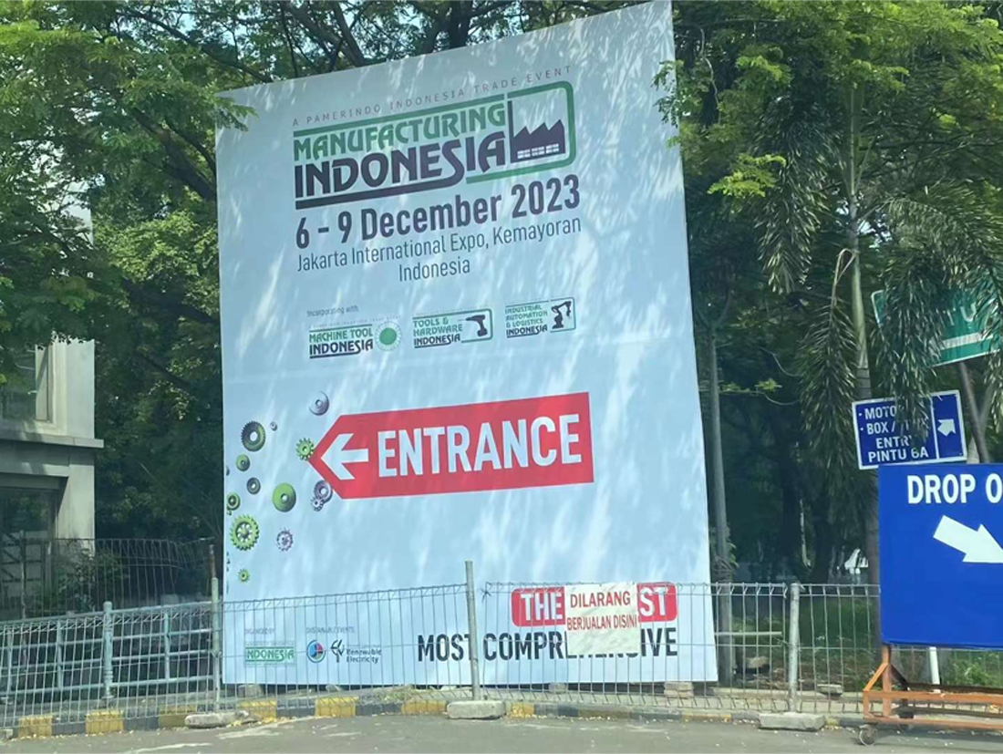 Aotai приняла участие в выставке Manufacturing Indonesia 2023
