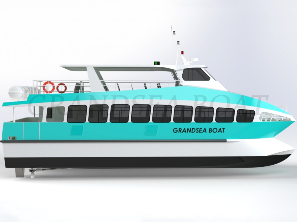 Bateau de ferry catamaran en aluminium Grandsea de 19 m, 169 places, à vendre