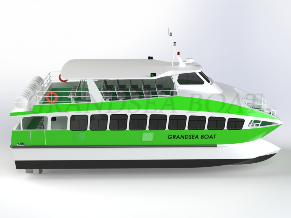 Bateau de ferry catamaran en aluminium Grandsea de 19 m, 169 places, à vendre