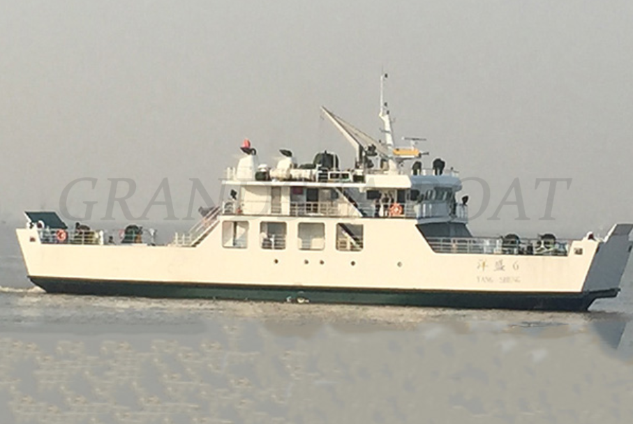 Grandsea 42m Coque en Acier 145 passagers RoRo Ferry pour Voitures Navire à Passagers Double-Extrémité Cargo Ferry Navire à Vendre
