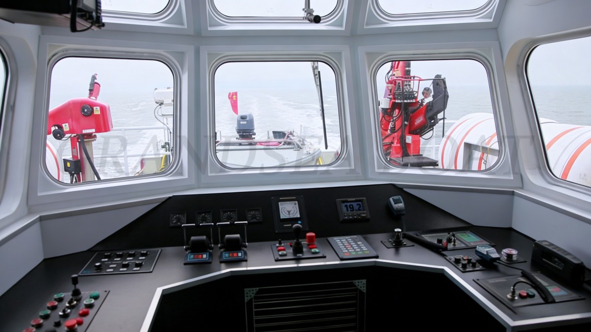Navires utilitaires de ravitaillement en aluminium Grandsea 40m à vendre