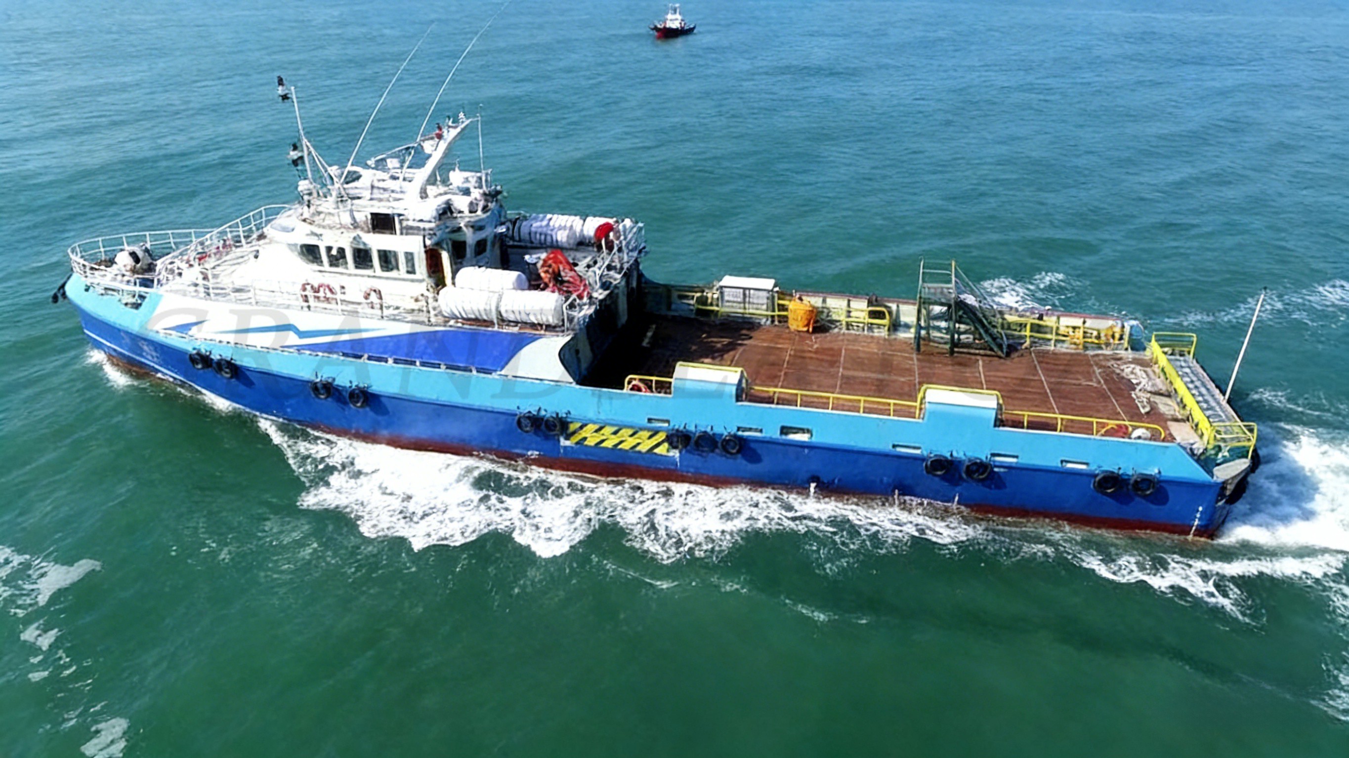 Navires utilitaires de ravitaillement en aluminium Grandsea 40m à vendre